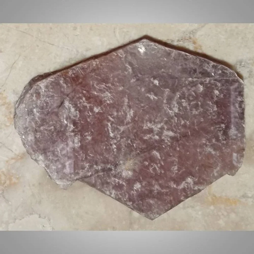 mica lepidolite mineral rock crystal slice 01 BALANCE protection FOCUS